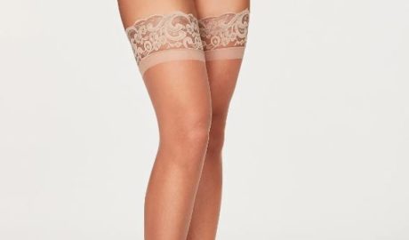 Frederick's of Hollywood Cassie Lace Top Thigh High Stocking